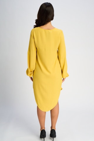 Vestido direito - Amarelo