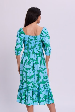 Vestido midi - Azul