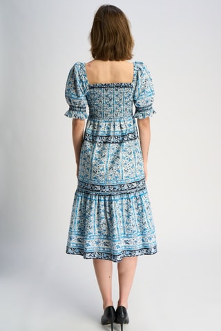 Vestido midi - Azul