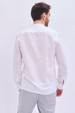 Camisa em linho - Branco
