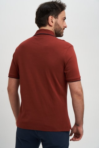 Polo regular - Vermelho
