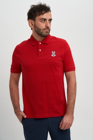 Polo regular - Vermelho