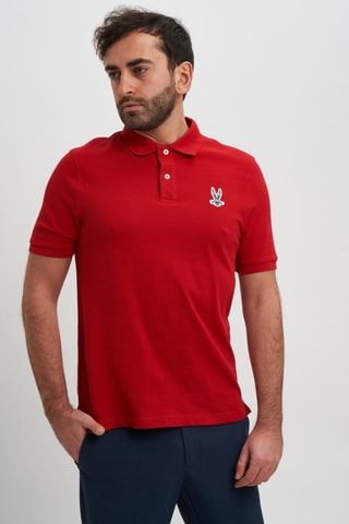 Polo regular - Vermelho