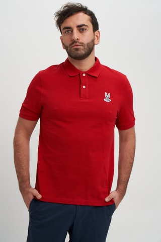Polo regular - Vermelho