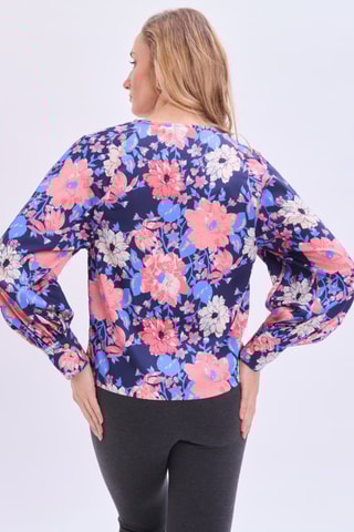 Blusa - Azul-escuro