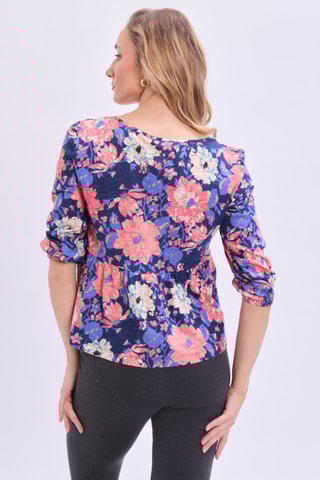 Blusa - Azul-escuro