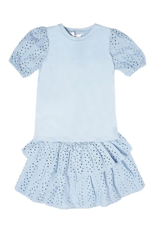 T-shirt e saia - Azul