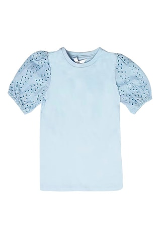 T-shirt e saia - Azul