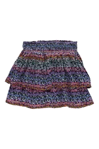 Saia - Preto e violeta