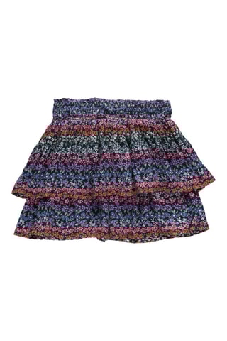 Saia - Preto e violeta