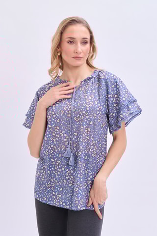 Top - Azul