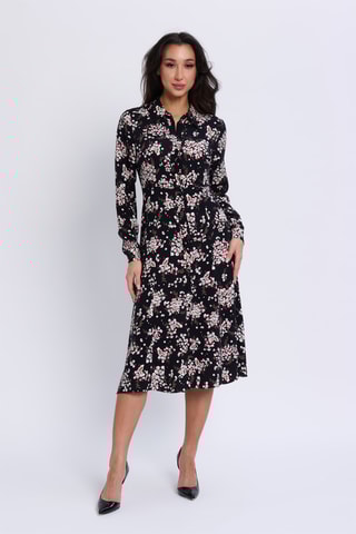 Vestido-camisa - Preto