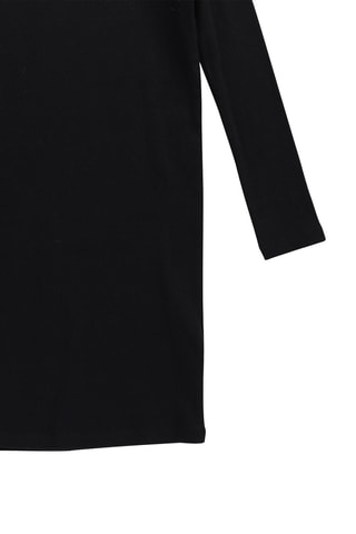 Vestido direito - Preto