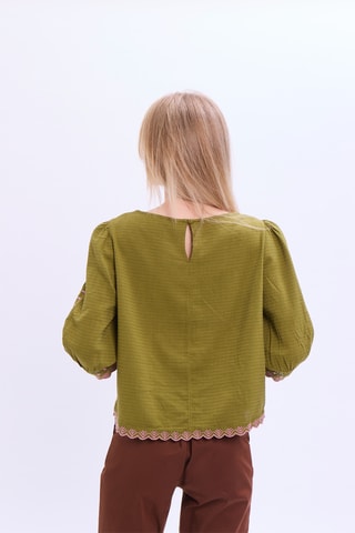 Blusa - Verde-azeitona