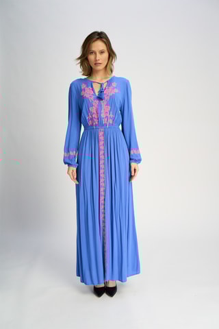 Vestido comprido - Azul