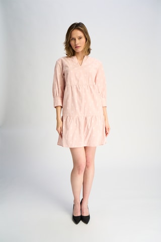 Vestido trapézio - Rosa