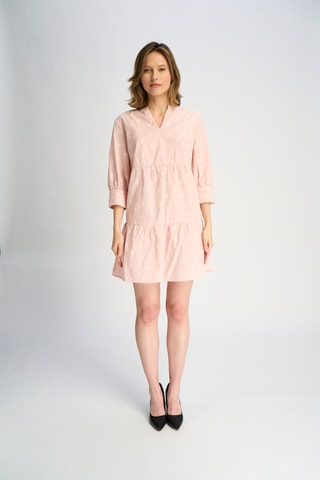 Vestido trapézio - Rosa