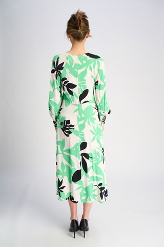 Vestido médio - Verde
