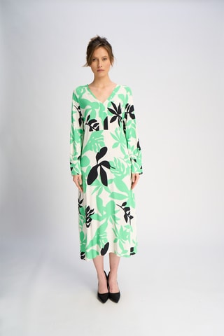 Vestido médio - Verde