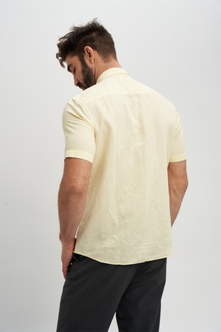 Camisa em linho - Amarelo
