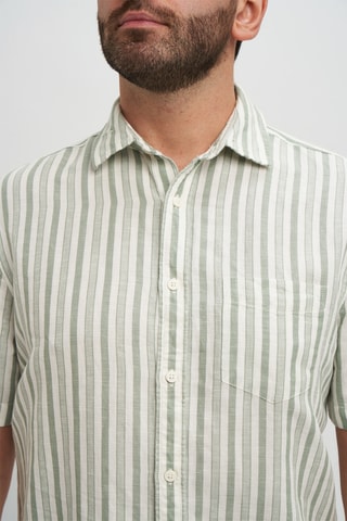 Camisa em linho - Verde