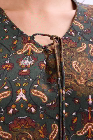 Vestido direito - Verde