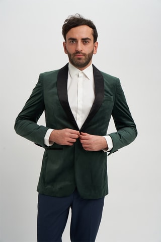 Casaco - Verde-esmeralda