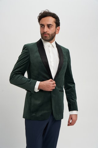Casaco - Verde-esmeralda