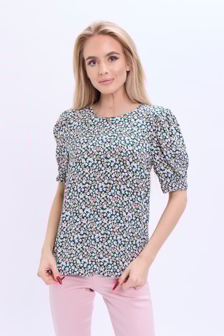 Blusa - Verde e branco
