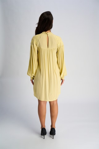 Vestido trapézio - Amarelo