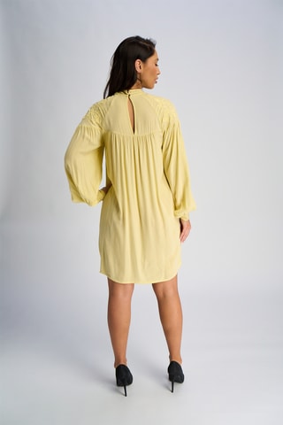 Vestido trapézio - Amarelo