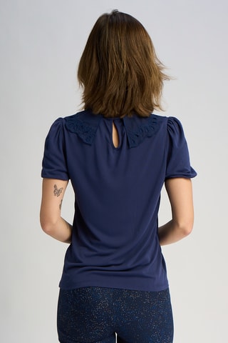 Top - Azul-marinho