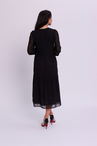 Vestido médio - Preto