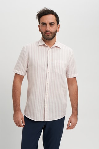 Camisa em linho - Malva
