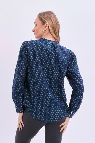 Blusa - Azul-marinho