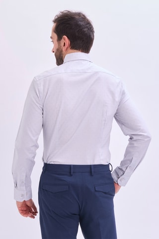 Camisa - Cinzento-claro