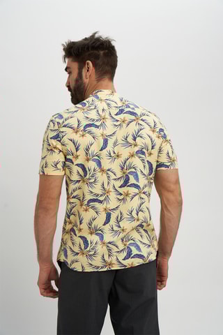 Camisa em linho - Amarelo