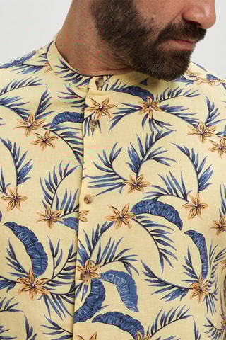 Camisa em linho - Amarelo