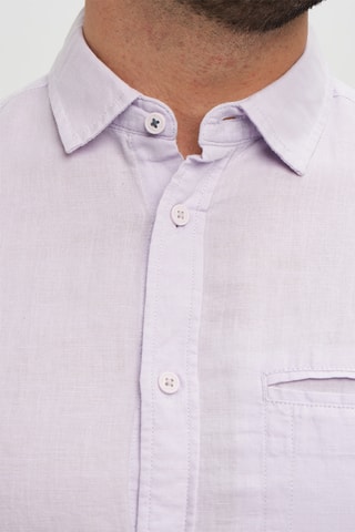 Camisa em linho - Malva