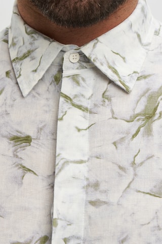 Camisa em linho - Caqui