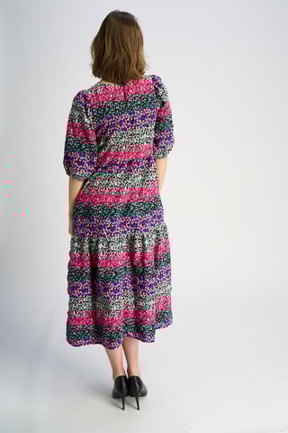 Vestido médio - Rosa