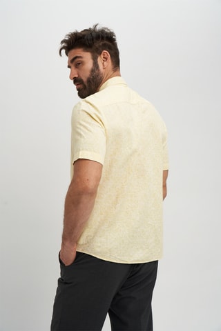 Camisa em linho - Amarelo