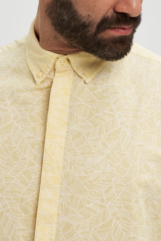 Camisa em linho - Amarelo