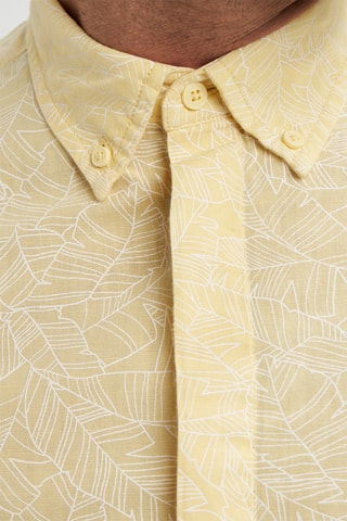 Camisa em linho - Amarelo