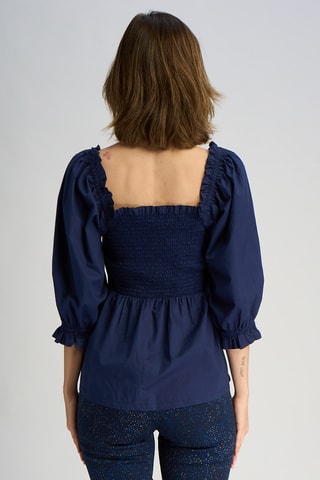 Top - Azul-marinho