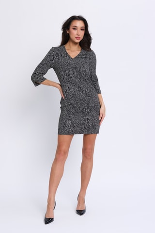 Vestido direito - Preto