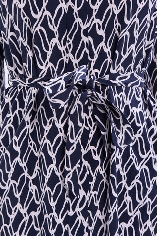 Vestido-camisa - Azul-marinho
