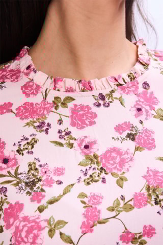 Vestido direito - Rosa