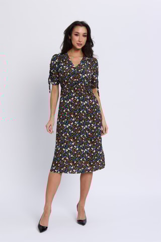 Vestido médio - Preto