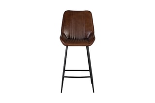 Tabouret en cuir - 48 x 108 x 60 cm
